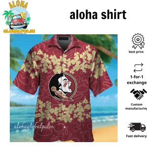 Florida State Seminoles Summer Commemorative Tropical Hawaiian Shirt for Men Women