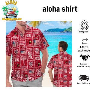 Louisville Cardinals Summer Commemorative Tropical Hawaiian Shirt